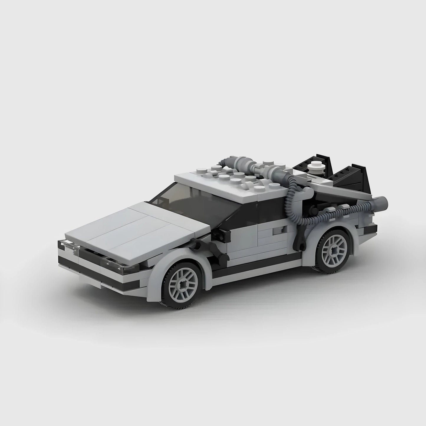 DeLorean (Back To The Future) - MiniBrickCars