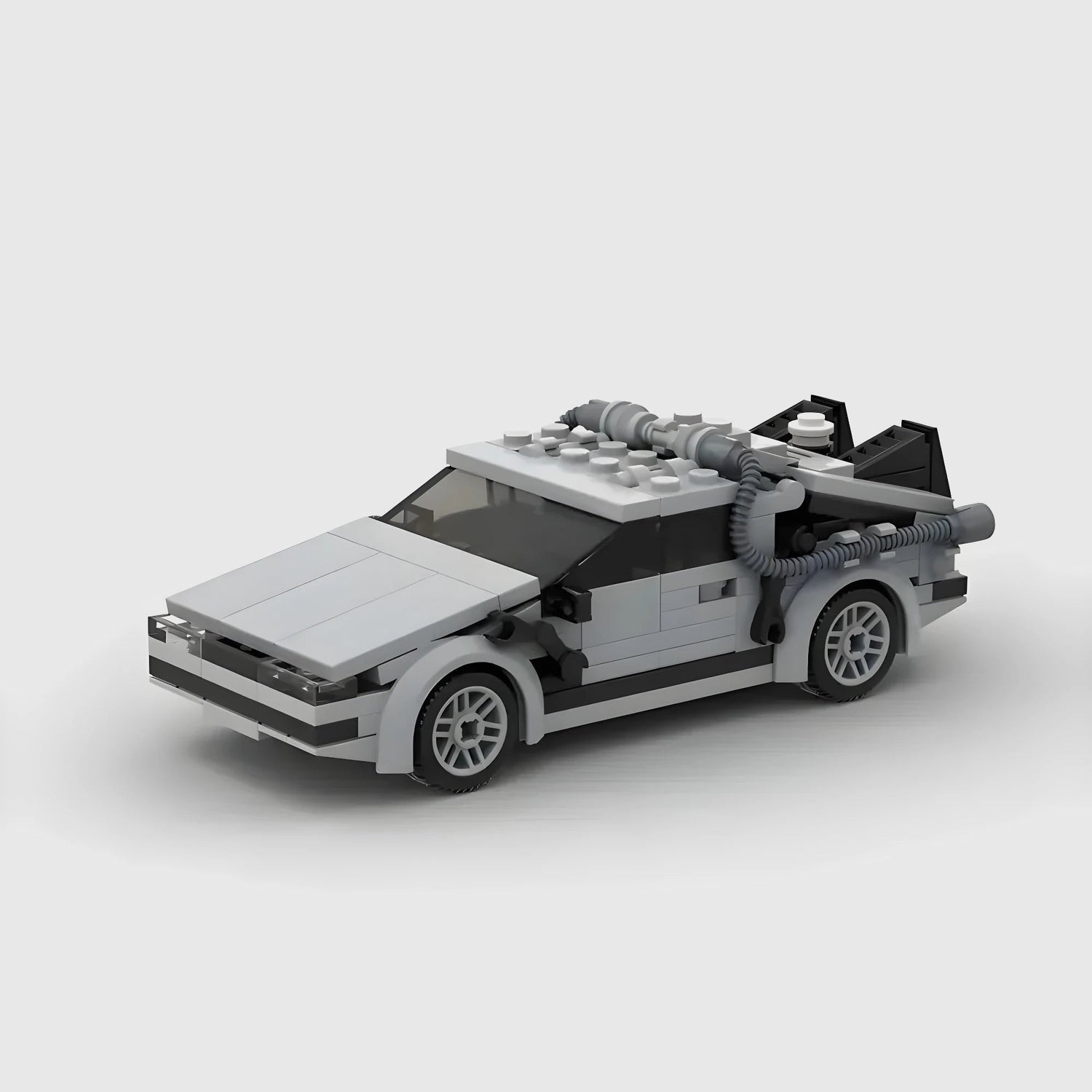 DeLorean (Back To The Future) - MiniBrickCars