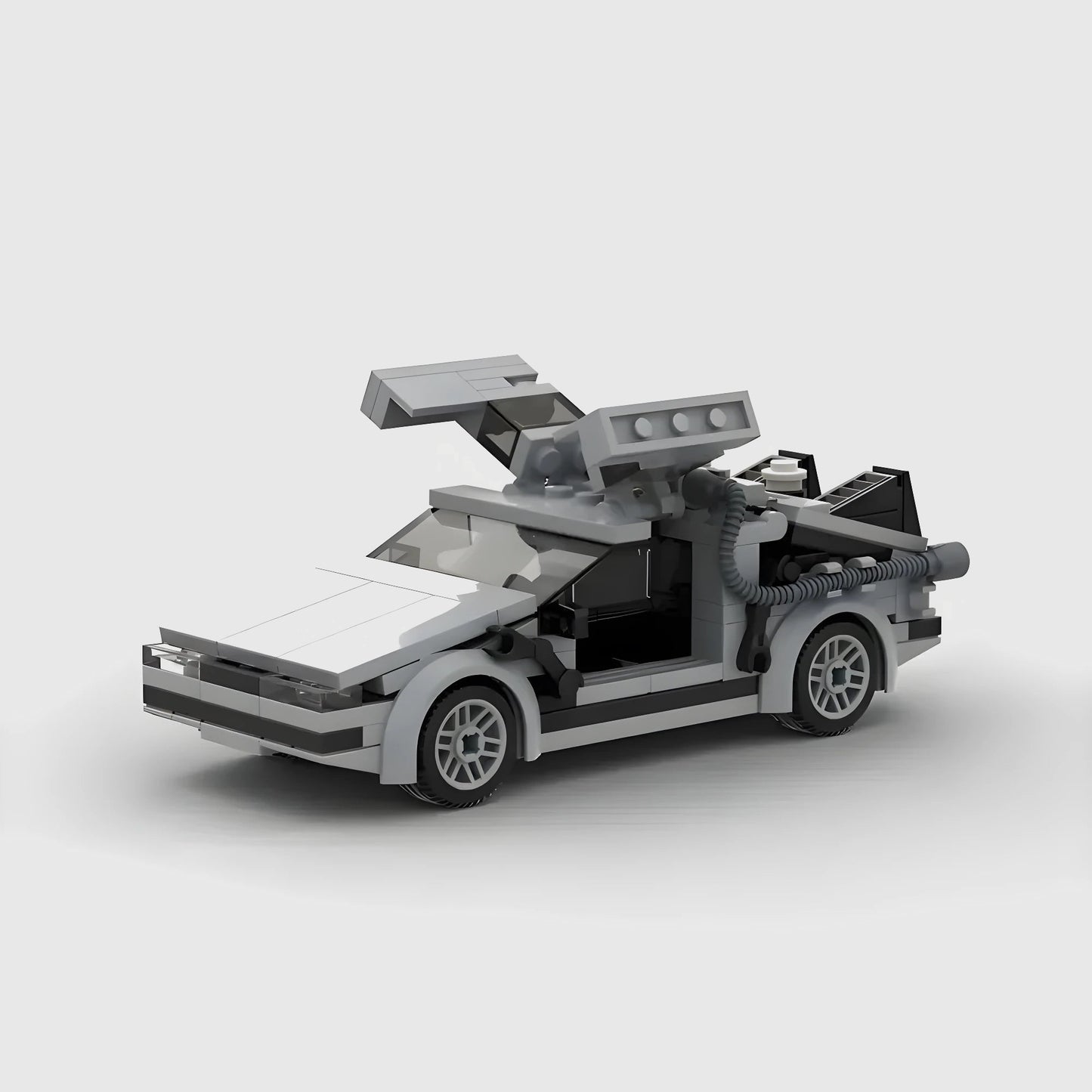DeLorean (Back To The Future) - MiniBrickCars