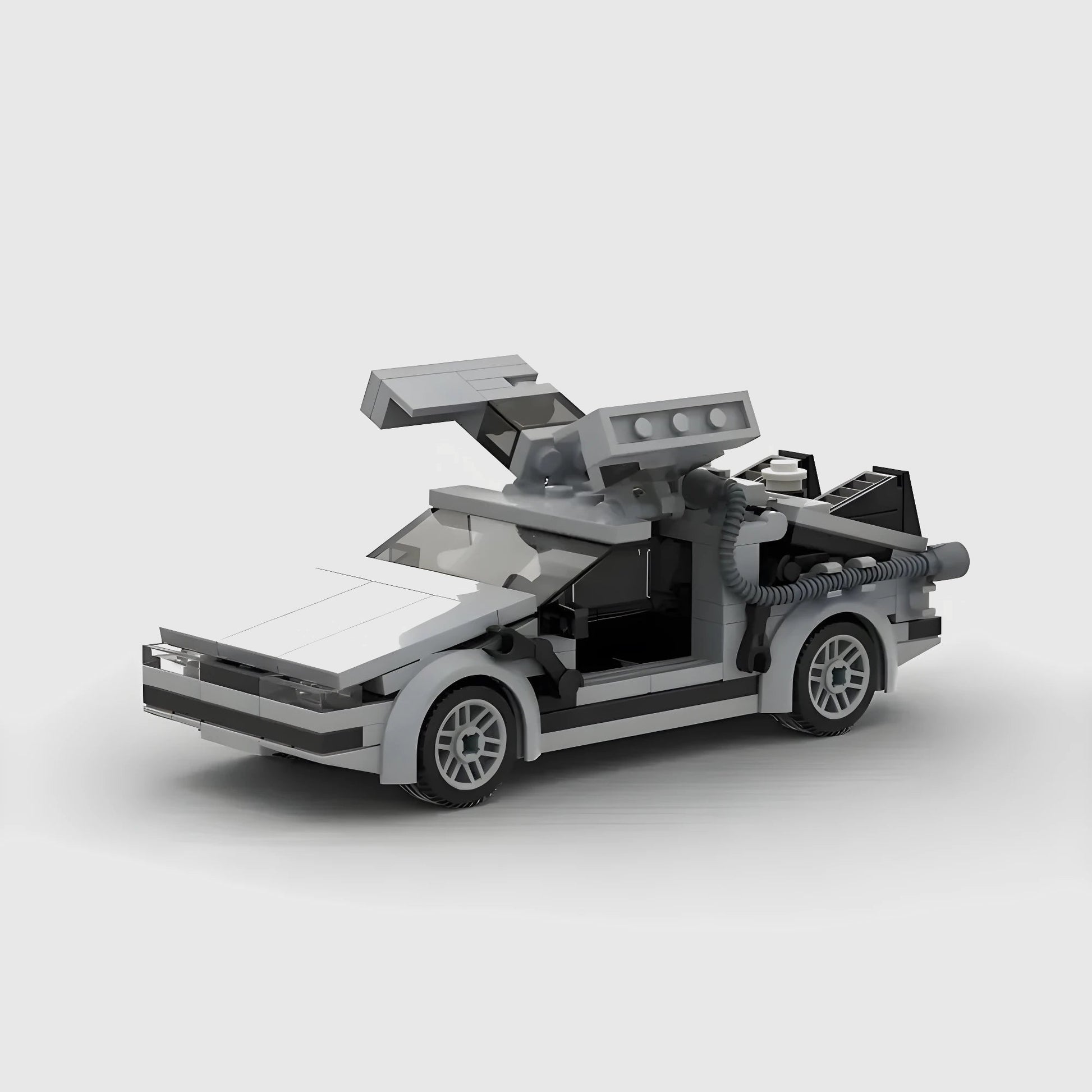DeLorean (Back To The Future) - MiniBrickCars