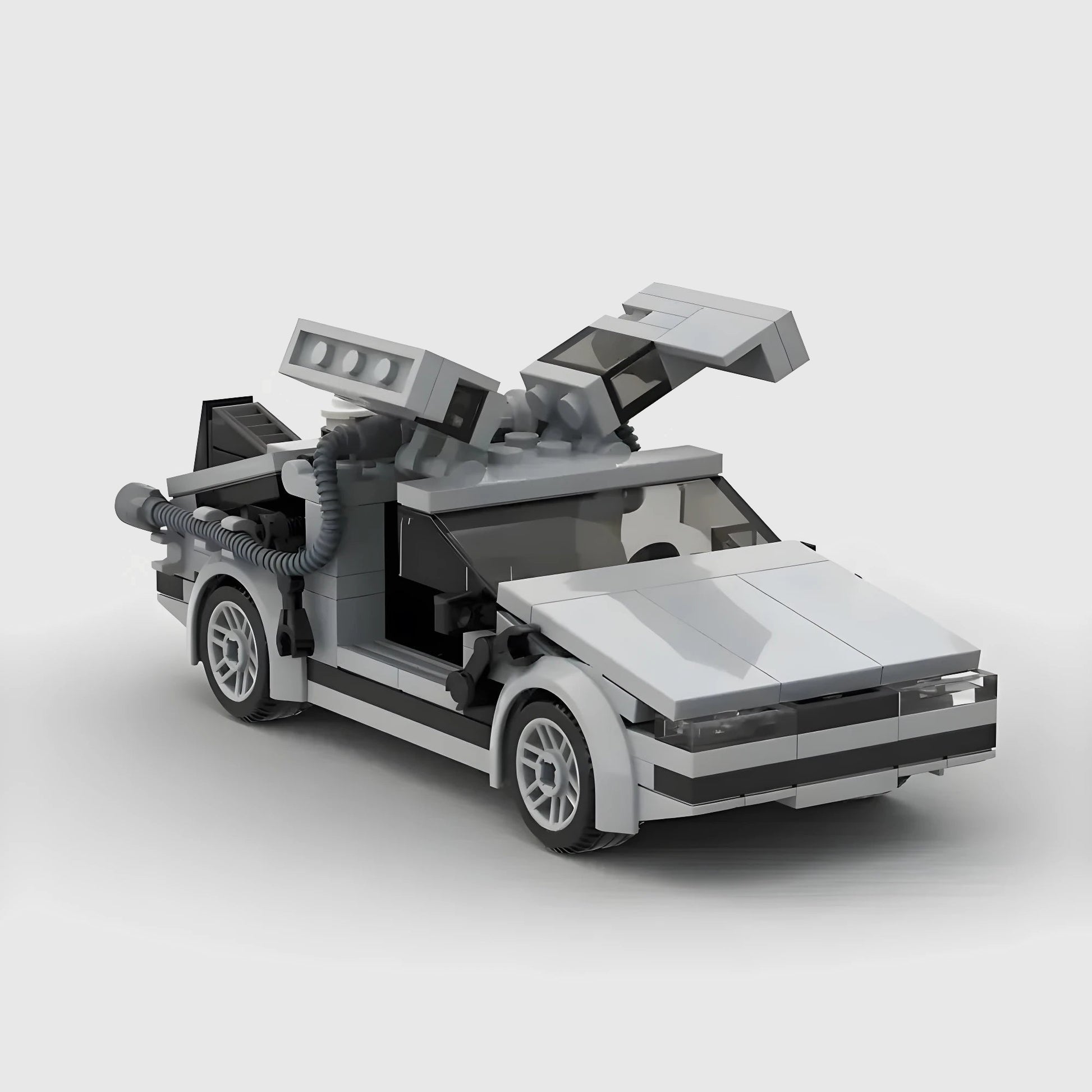 DeLorean (Back To The Future) - MiniBrickCars