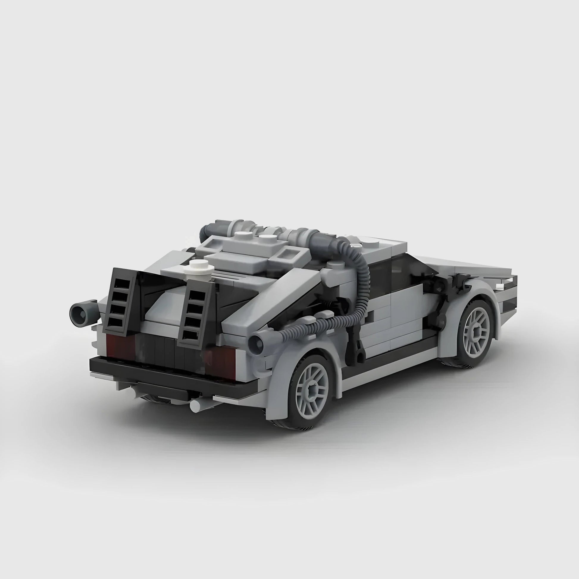 DeLorean (Back To The Future) - MiniBrickCars