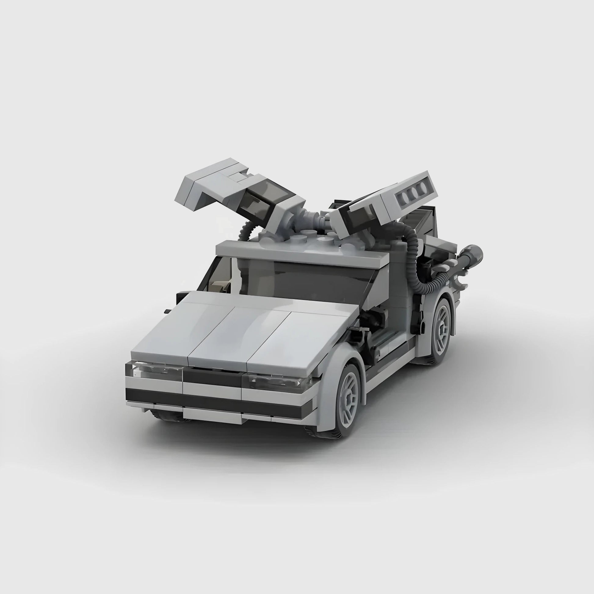 DeLorean (Back To The Future) - MiniBrickCars