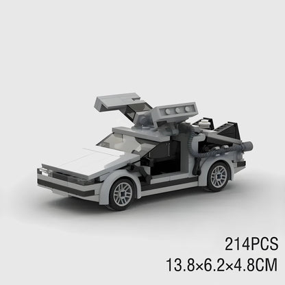 DeLorean (Back To The Future) - MiniBrickCars